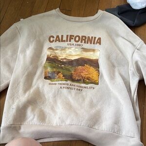 California Graphic Sweatshirt